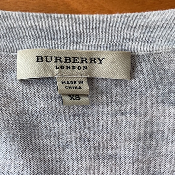 Burberry Light Cardigan. Perfect for summer - Picture 2 of 8